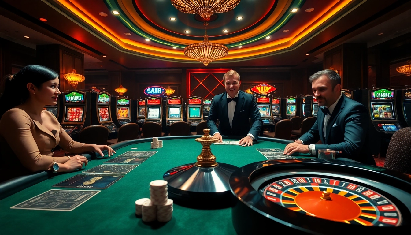 Experience the excitement of sc88 uy tín in a luxurious casino setting with chips and cards.