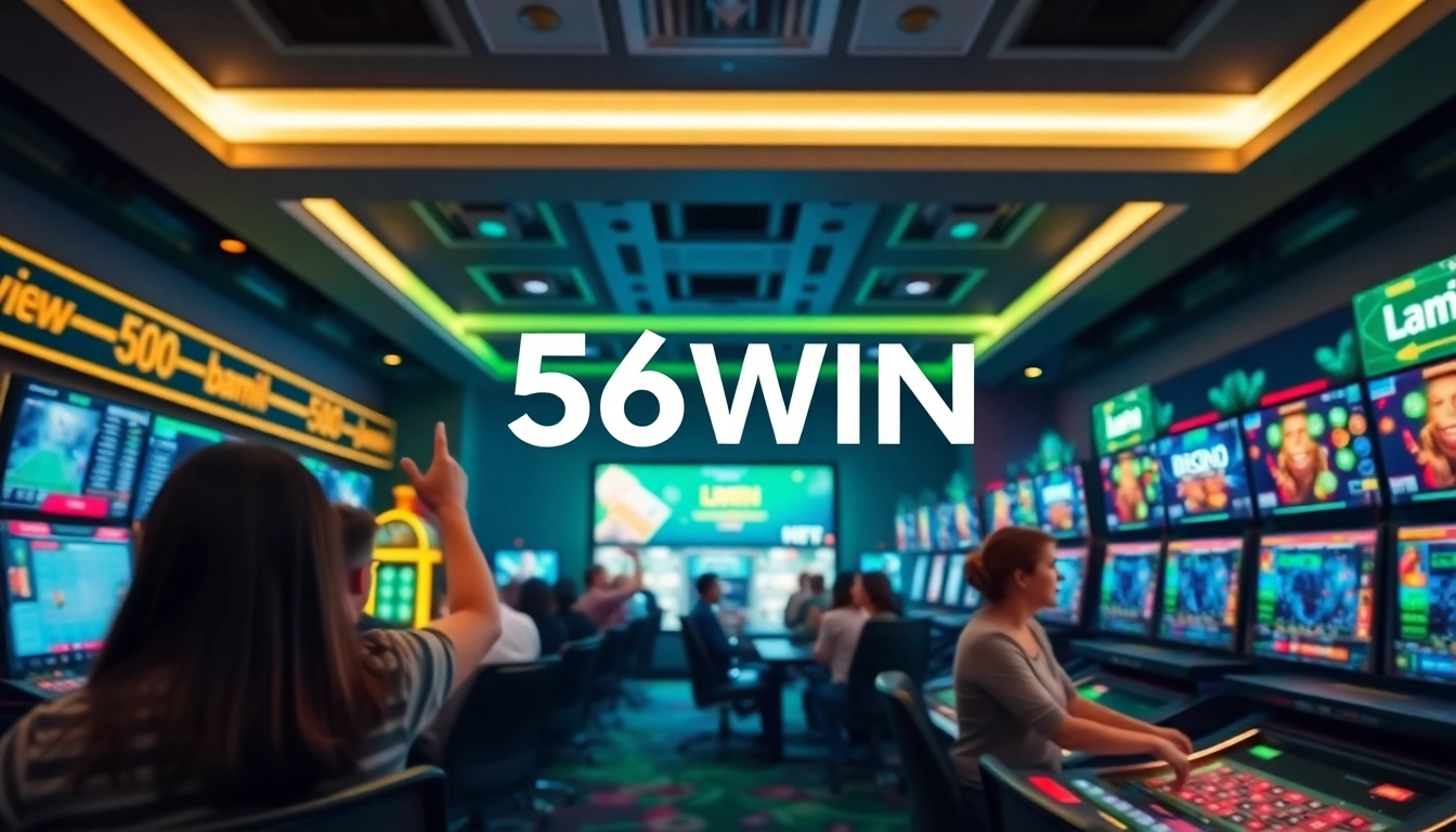 Experience the excitement of 56WIN with engaging online gaming activities.