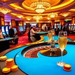 Engage in thrilling gaming action at https://u888com.net/ with vibrant casino tables and excited players.