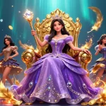 Experience exhilarating gaming thrills with smnyct in a breathtaking casino scene.