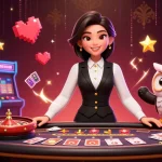 Engage with exciting games on trang chủ shbet, showcasing dealers and vibrant gaming elements.