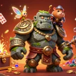 88i showcases a dynamic casino adventure with characters amid gold coins and magical elements.