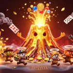 88m brings excitement as the golden volcano erupts with treasure in a vibrant casino world.